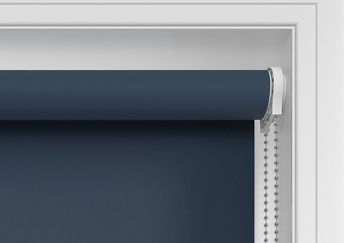 Roma (FR), Dark Blue - Twist&Fit Roller Blind - Image 11